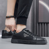 Louboutin-style red bottom shoes mencl red bottom easiest for match breathable sneakers all year roundcasual shoes fashiontrendy sneakers leather men's harajuku style shoes