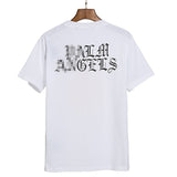 Palm Angels T Shirts Printed Short Sleeve T-shirt Men's Loose Half Sleeve