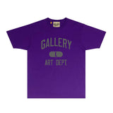 Gallery Dept T Shirt Retro Printed Loose Short-Sleeved Shirt