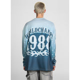Mens Long Sleeve Shirt Saint Michael Loose Long Sleeve Shirt