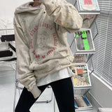 Mens Vintage T-Shirts Saint Michael Vintage Washed Trendy Hooded Sweater