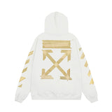 OFF WHITE Hoodie Trendy Street Style Personalized Cotton