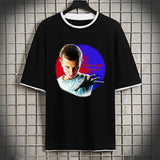Stranger Things T Shirt Stranger Things Stranger Things Short Sleeve T-shirt Men's and Women's Loose Casual Large Size Couple Cotton Summer