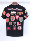 Dsq2 T Shirt Casual Sports Printed Short Sleeve Summer Men