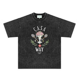 Casablanca Distressed T-Shirt