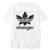 Stranger Things T Shirt Stranger Summer Cartoon Print Loose T-shirt Men and Women