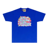 Gallery Dept T Shirt Retro Printed Loose Short-Sleeved Shirt