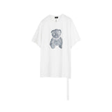 We11 Done T Shirts Necklace Bear Reflective Men's and Women's Same Summer