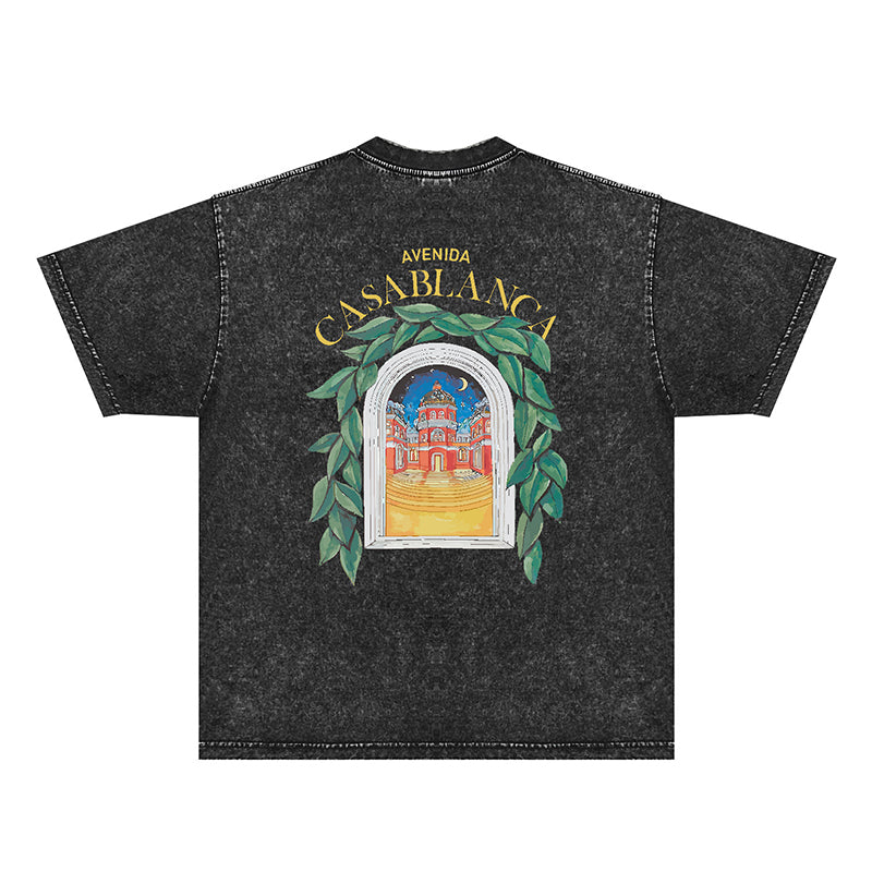 Casablanca Distressed T-Shirt