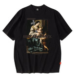 Caravaggio T-Shirts Summer Men's T-shirt Short Sleeve Men's and Women's Loose Casual