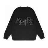 Amiri Long Sleeved Shirt Printed Trendy Pure Cotton