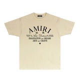 Amiri T Shirts Printed Trendy Pure Cotton