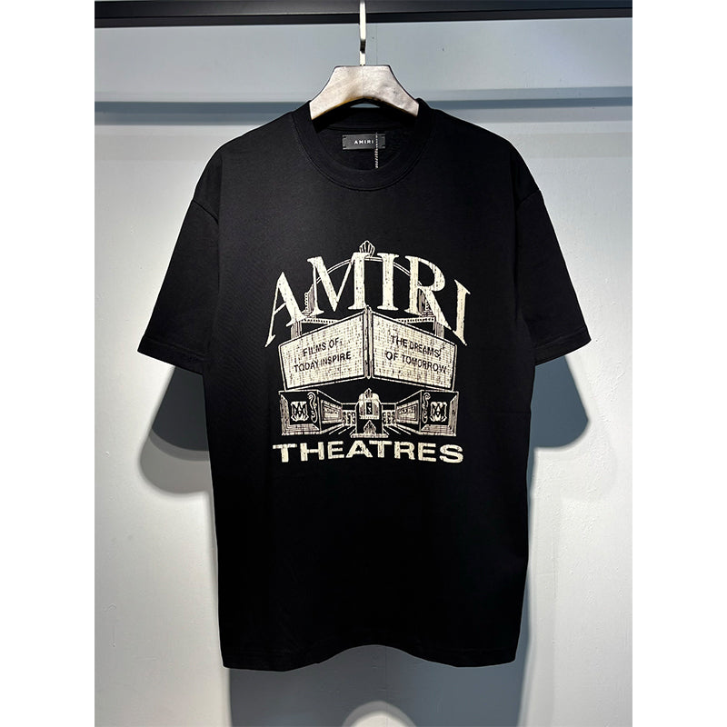 Amiri T Shirts Fashion Print Couple High Street