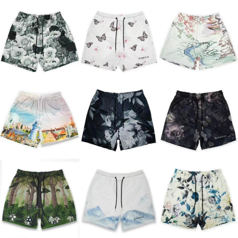Kinetic Kings Shorts Sports Fitness Running Basketball Quick Dry Shorts