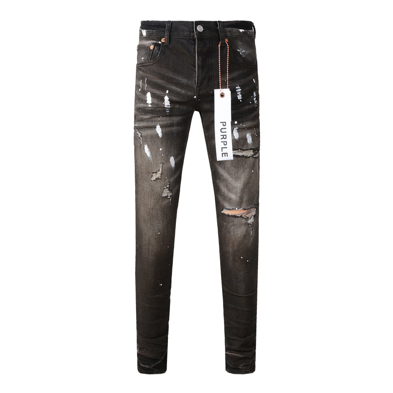 Purple Brand Jeans Pure Cotton High Street Trend #9030