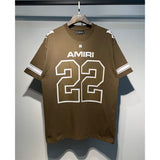 Amiri T Shirts Fashion Print Couple High Street