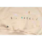 Gallery Dept Hoodie Splash Ink Letter Embroidered Hooded Sweater