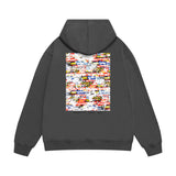 Purple Brand Hoodie Fashion Loose Hooded Sweater