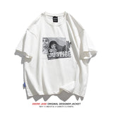 Men T-shirt Summer Cotton Short Sleeve T-shirt Men's Loose