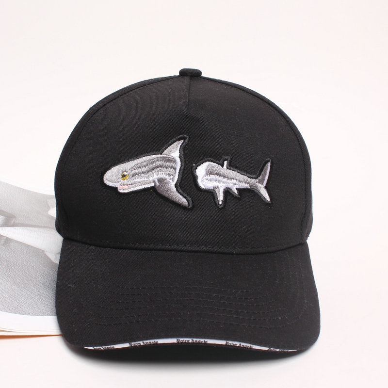 Plam Angle Hat Fashion Baseball Cap Shark Embroidered Cap