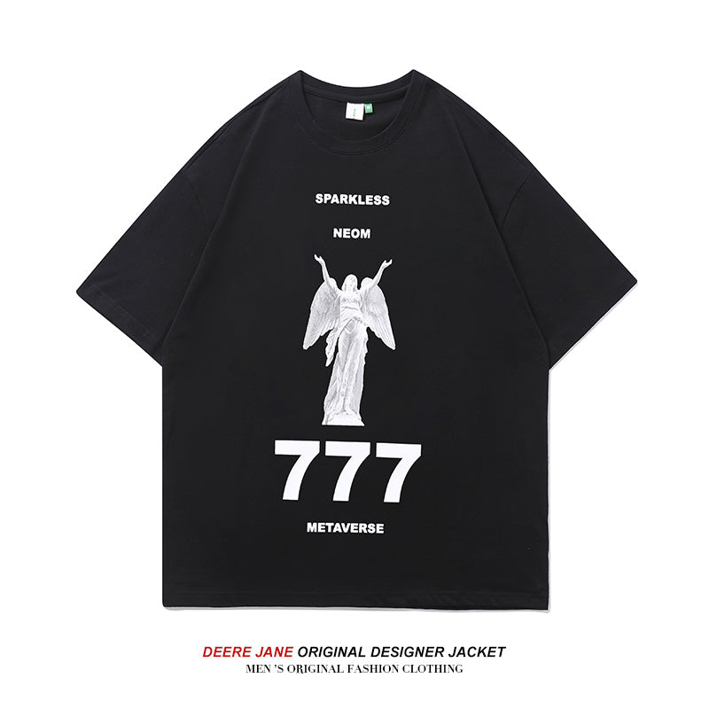 Men T-Shirts Summer Short-Sleeved T-shirt Men Loose Casual Half Sleeves