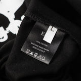 ERD T Shirts Short Sleeve Logo Cartoon Print Loose