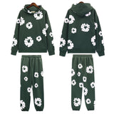 Denim Tears Hoodie & Sweatpants 2 Piece Set Casual Pants