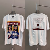 Men Vintage T-Shirts Saint Michael Tee