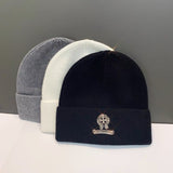 Chh Chrome Heart Beanie Autumn Winter Cold Hat Vintage