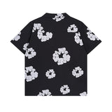 Denim Tears T Shirts Kapok Short-Sleeved Shirt Casual Shirt