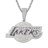 NBA Team Pendants Lakers Team Pendant Hip Hop Necklace