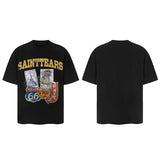 Men Vintage T-Shirts Saint Michael Tee Saint Tears