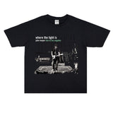 Rock Star T Shirt Singer John Mayer Rock Print T-shirt Short Sleeve Loose Cotton