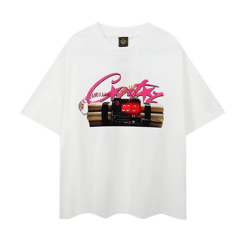 Corteiz T Shirt Short Sleeve T-shirt Printed Loose