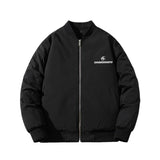 Men Vintage Jackets Jacket Loose Baseball Jacket Padded Flight Suit Hooded Jacket