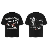 Men Vintage T-Shirts Saint Michael Tee