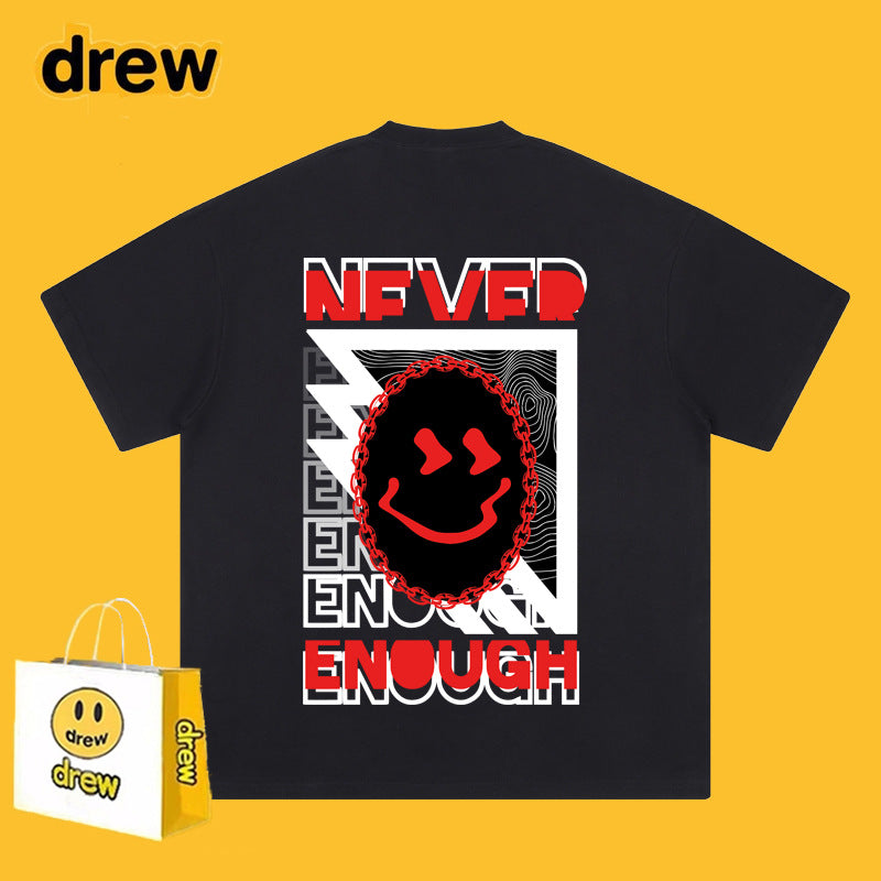 Drew T Shirts T-shirt Loose Men's Short Sleeve