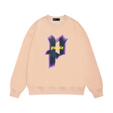 Purple Brand Sweatshirt Loose Crew Neck Sweater