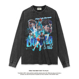 Nba Long Sleeve Shirt Autumn and Winter Long Sleeve T-shirt Men's and Women's Bottoming Shirt