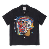 GUILTYPARTIES TIGER Shirts Joint Japanese Basquiat Graffiti Short Sleeve Flower Shirt