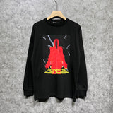 Purple Brand Long Sleeve T-Shirt Fashion Loose Long Sleeve Top
