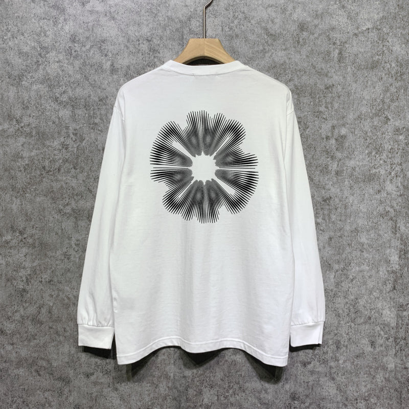 Purple Brand Long Sleeve T-Shirt Fashion Loose Long Sleeve Top