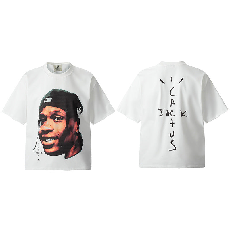 Men Vintage T-Shirts "Travis Scott" T-Shirts