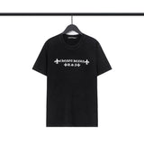 CHH Chrome Heart T Shirts Sanskrit Horseshoe Pattern Short Sleeve T-Shirt
