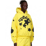 Sp5der Hoodie Star Letters Puff Print