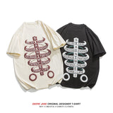 Men T-Shirts Short-Sleeved T-shirt Men's Fashion Brand Loose Cotton Summer Half Sleeve