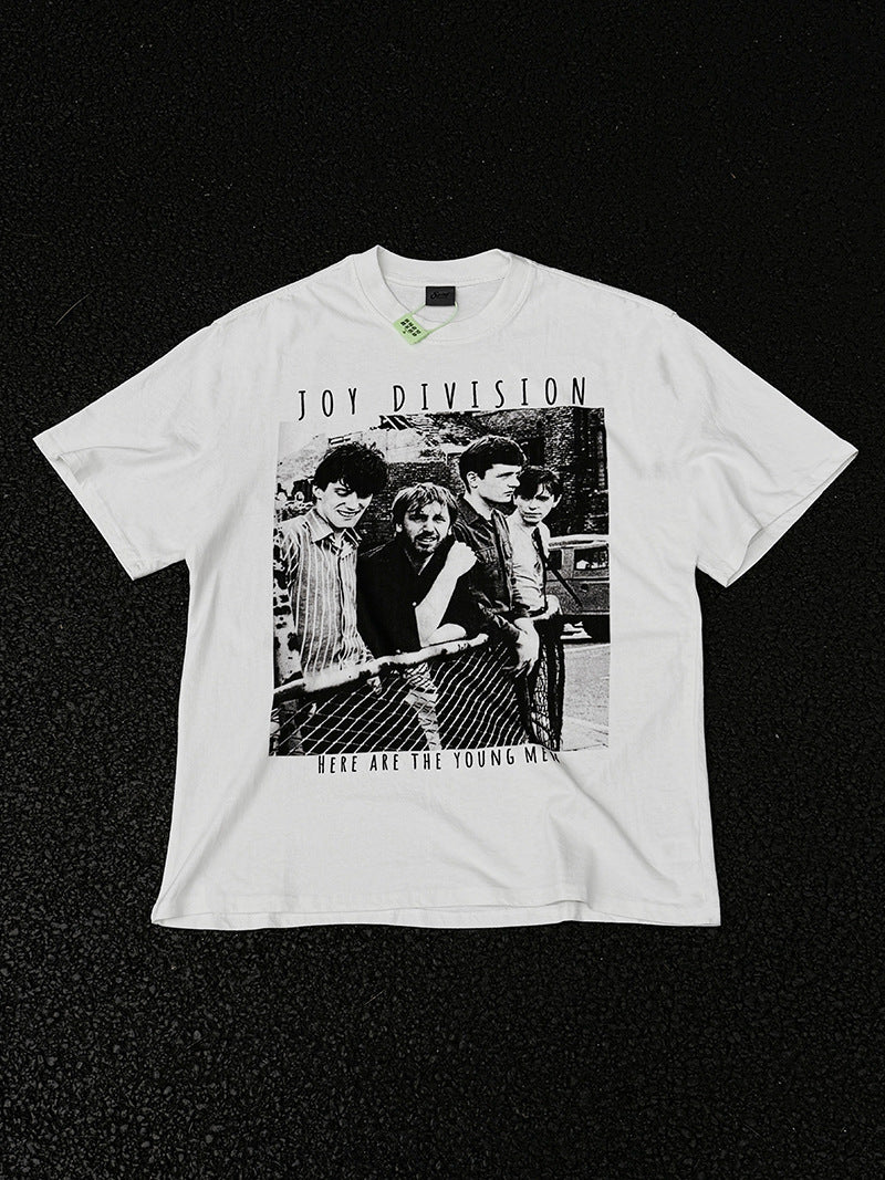 Men Vintage T-Shirts "JOY DIVISION" Saint Michael Tee