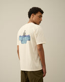Cp Company T Shirts Men's Casual Crew Neck Short Sleeve T-Shirts