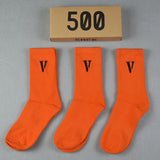 Mens Socks Big V Letter