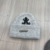 Chh Chrome Heart Beanie Vintage Cross Ear Protector Knitted Cap Wool Cap Pullover Cold Cap